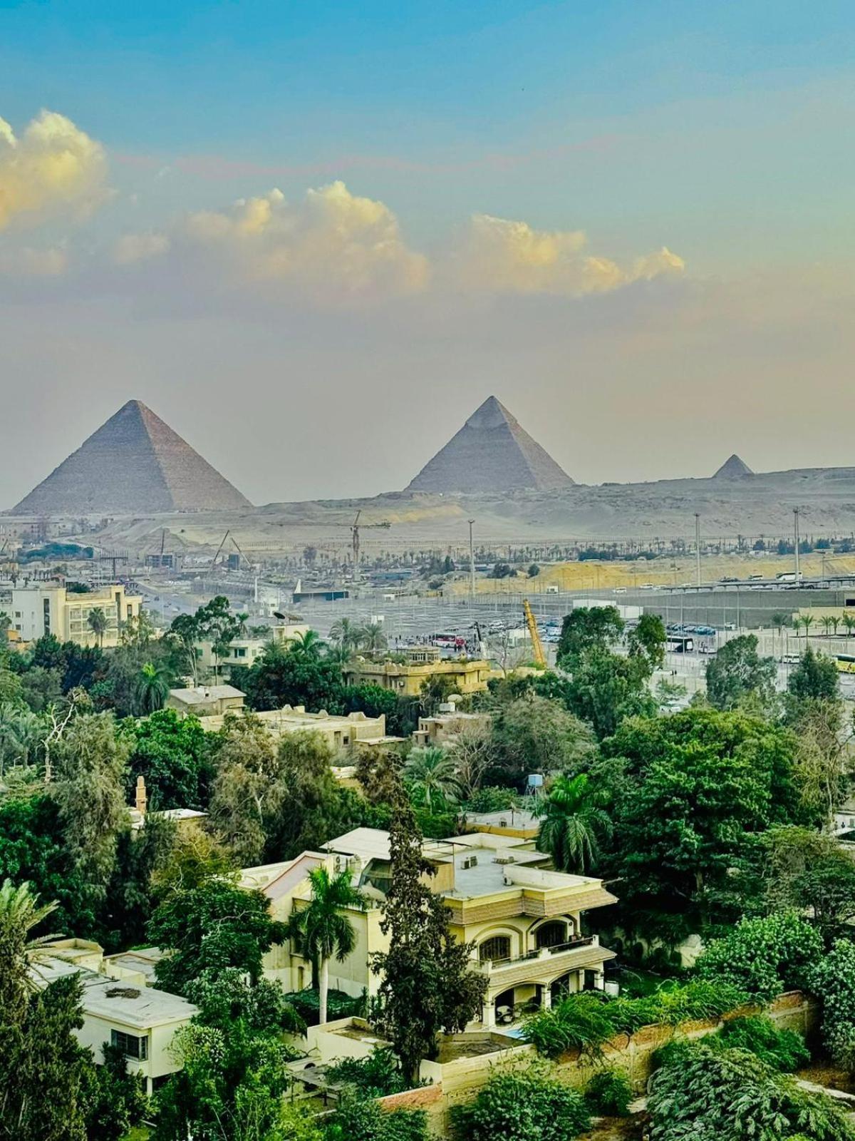 Hotel Grand Museum & Pyramids View Kafr Ghatati Exterior foto